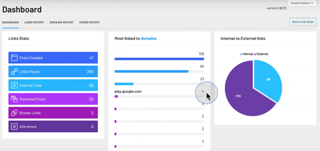 dashboard-in-link-whisper